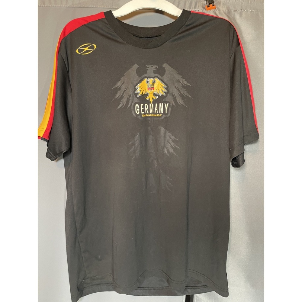 Germany Replica Soccer Jersey Men's Large Black Die National Elf made in Egypt